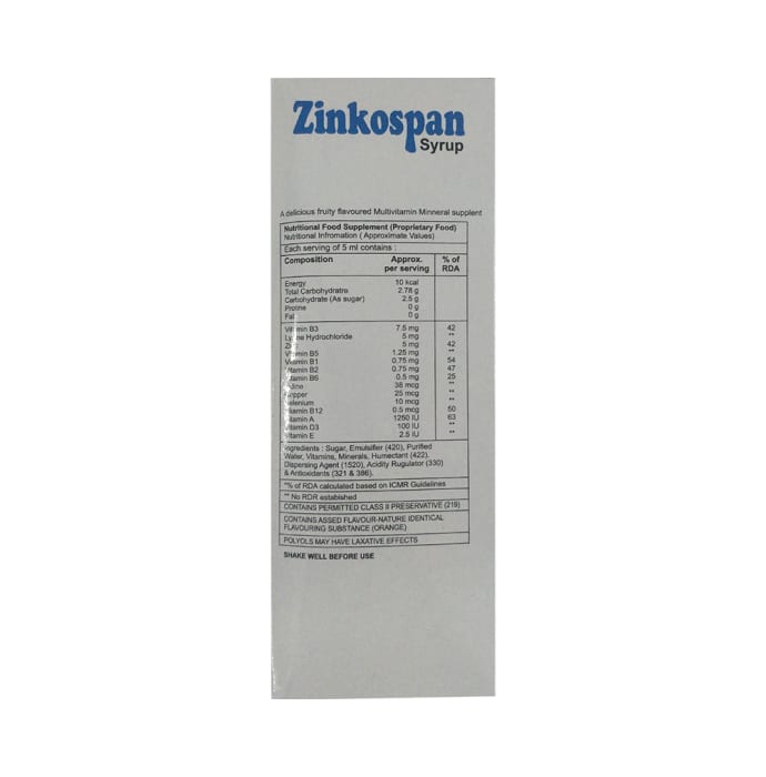 Zinkospan Syrup (200ml)