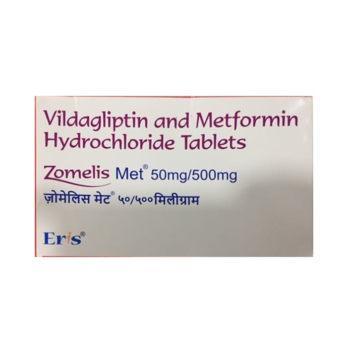 Zomelis Met 50mg / 500mg Tablet (15'S)