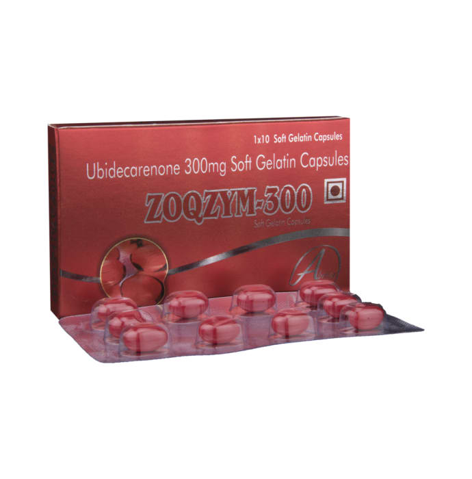 Zoqzym 300mg Soft Gelatin Capsule (10'S)