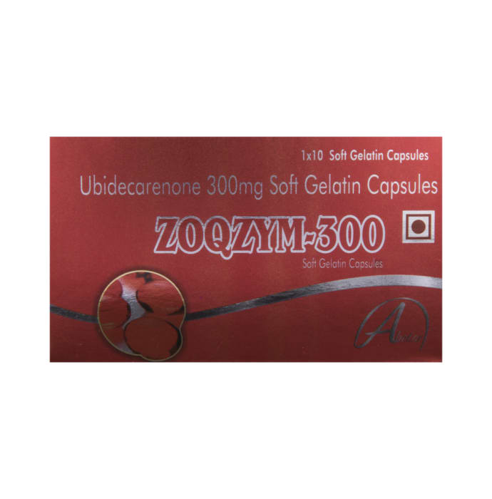 Zoqzym 300mg Soft Gelatin Capsule (10'S)