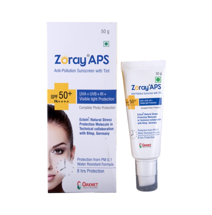 Zoray aps spf 50+ sunscreen gel (50gm)