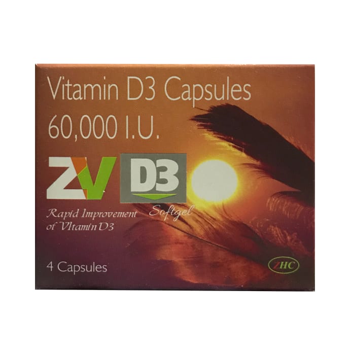 ZV D3 Soft Gelatin Capsule (4'S)