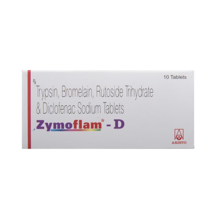 Zymoflam D 48 mg / 90 mg / 100 mg / 50 mg Tablet (10'S)