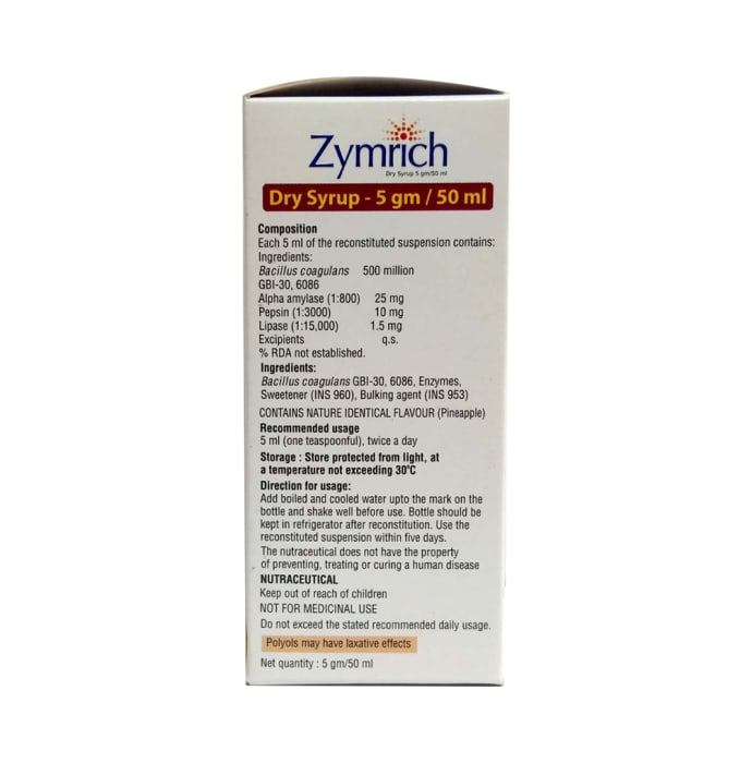 Zymrich Dry Syrup (50ml)