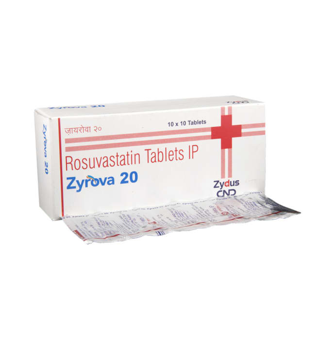 Zyrova 20mg Tablet (10'S)