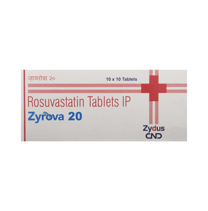 Zyrova 20mg Tablet (10'S)